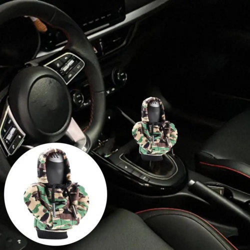 Car Gear Shift Cover Mini Hoodie Gear Shift Cover for Car Shifter