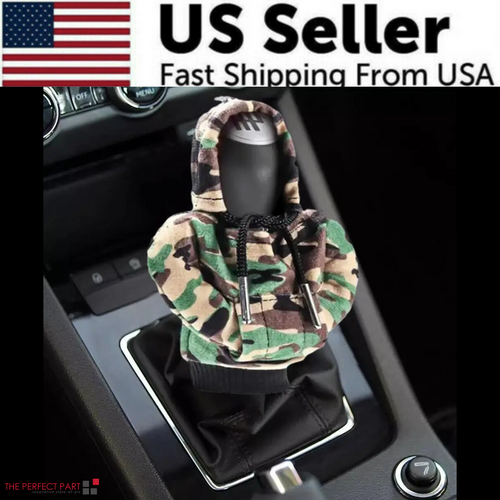 Car Gear Shift Cover Mini Hoodie Gear Shift Cover for Car Shifter
