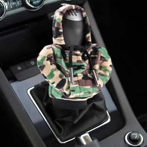 Car Gear Shift Cover Mini Hoodie Gear Shift Cover for Car Shifter
