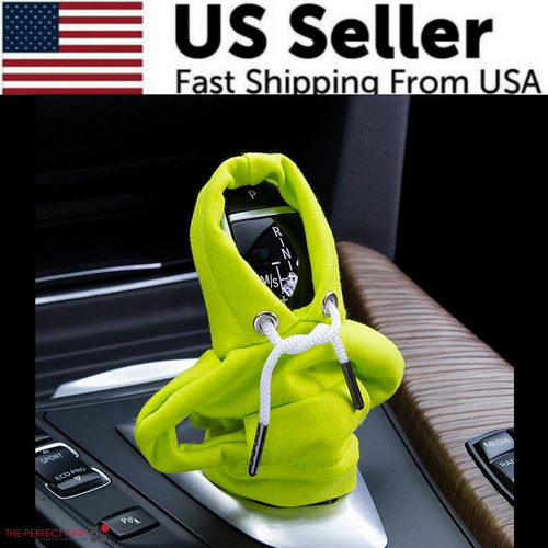 Car Gear Shift Cover Mini Hoodie Gear Shift Cover for Car Shifter