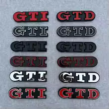 3D Metal GTD/ GTI badge