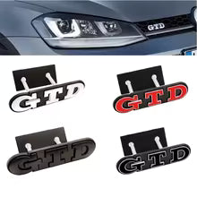 3D Metal GTD/ GTI badge