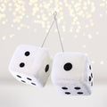 Fuzzy Hanging Dice